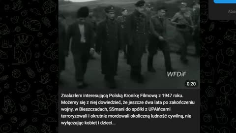 Interesująca Polska Kronika z 1947 roku i plakat w Szczecinie