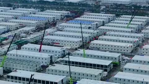Quarantine Camp with 90,000 Isolation Pods Is Being Built in China