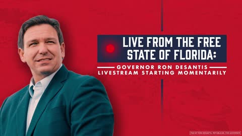 Governor DeSantis Speaks at Don’t Tread on Florida Pit Stop in Sarasota County