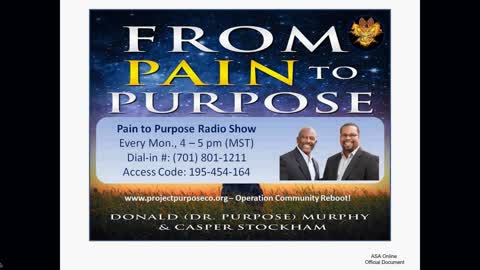 Feb 18 2019 P2P-Is your pain blocking your purpose