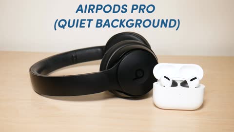 Apple AirPods Pro vs Beats Solo Pro Mic Test | Featured Tech (2021)