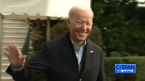 Biden COLDLY Laughs Off Question About COVID Origins