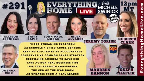 291: MAUREEN BANNON, War Room, AZ Demonic Schools, Redpilling America, Freedom & Much More From 10 Guests!
