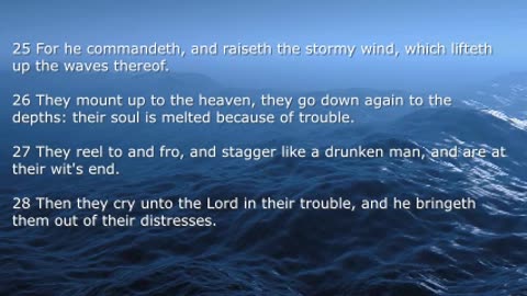 The Messiah Calms The Storms of Life