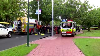 Woman held over Australia quarantine hotel fire