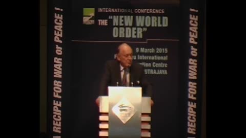 CONFERENCE THE NEW WORLD ORDER A RECIPE FOR WAR or PEACE! FULL INTERNATIONAL