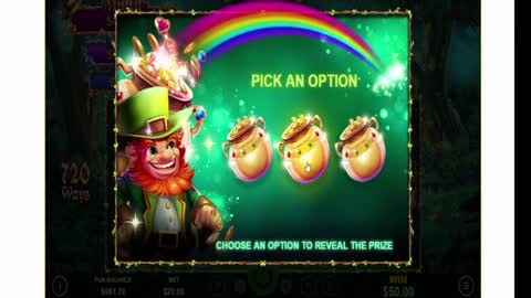 Paddy's Lucky Forest Slots Gameplay