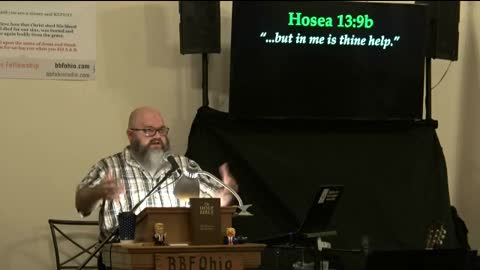 051 Hosea 13:5-9 (Expository Study of Hosea) 2 of 2