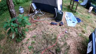 Shower Update - How to power your portable shower using your car battery