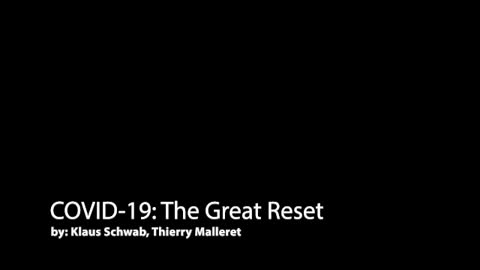 COVID-19: The Great Reset (Full Audiobook) By Klaus Schwab Leader Of The World Economic Forum
