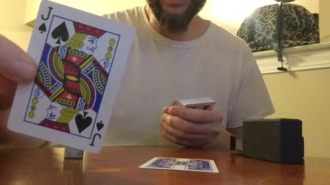 Man delivers powerful message through deck of playing cards