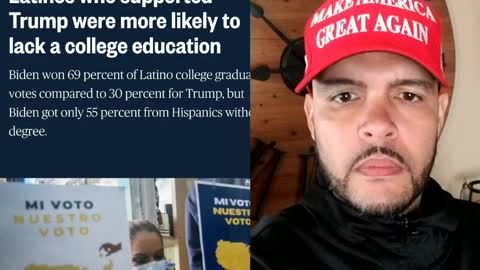 Fake News attack Hispanic Trump Voters