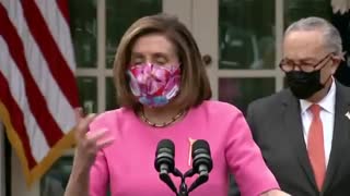 Pelosi Claims Everyone Is Complimenting Dems For Passing 2 Trillion Spending Bill