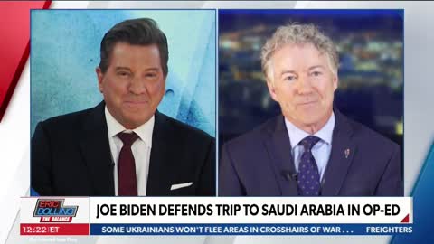 Dr. Paul on Biden's Trip to the Middle East: Will he bow to the Saudi King? - July 12, 2022