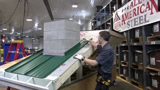 INSTALLATION OF CHIMNEY LEXINGTON METAL ROOF PANELS – PART 3 - All American Steel