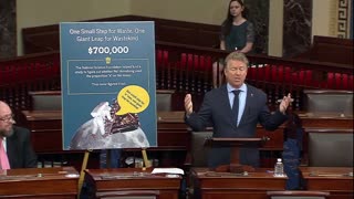 Rand Paul Lists ABSURD Taxpayer Funded Studies in SAVAGE Senate Speech