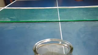 Ping pong toss