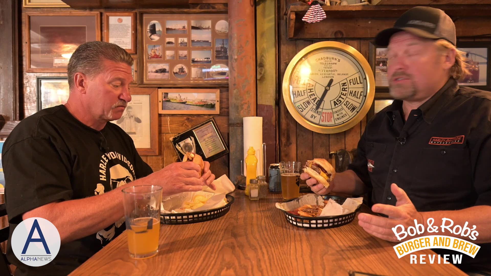 Bob and Rob's Burger Review: Anchor Bar and Grill