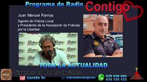 Entrevista de Zarote TV al Presidente de Policías por la Libertad