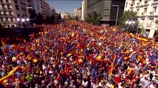 40,000 march in Spain over separatists amnesty plan