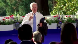 Biden apologizes for being 'short' with reporter