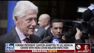Bill Clinton in the HOSPITAL for Blood Infection SEPSIS