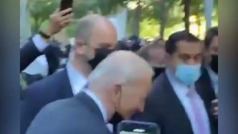 Joe Biden Booed At 9/11 Memorial... Man Told Him Not To "Sniff" Kids