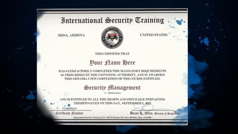 Welcome To International Security Training, LLC