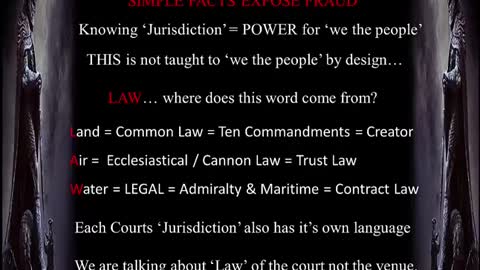 Common Law Foundational Knowledge 2