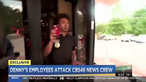 WATCH: Denny’s Employees Attack CBS News Crew After Failed Health Inspection