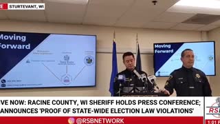 Racine Sheriff's Office to Submit Investigation to DA - Wisconsin Election Commission Violated Law