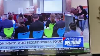 A Mama taken up for Children at School board meeting