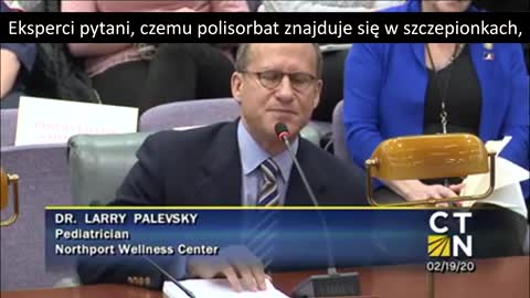 WYSTĄPIENIE DR. LARRY PALEVSKY - PEDIATRA
