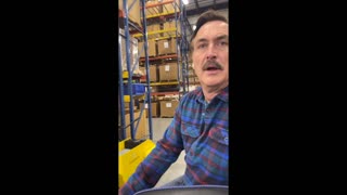 Mike Lindell Gives Secret Tour of His GIANT MyPillow Warehouse!