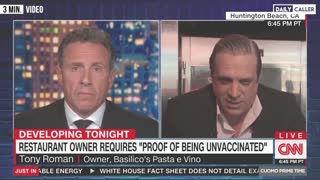 Chris Cuomo Trades Punches With Italian Restaurant Owner