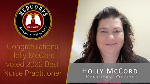 Congratulations Holly McCord
