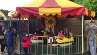 Ladybird Carousel ride Light water Valley