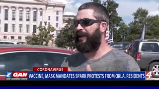 Vaccine, mask mandates spark protests from Okla. residents
