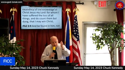 Sunday May 14, 2023 Chuck Kennedy DISCERNING THE SIGNS OF THE TIMES
