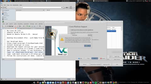 VeraCrypt - Make A Secure Encrypted Container.