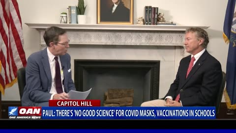 Dr. Rand Paul Joins John Hines with OAN to Discuss COVID-19 Mandates