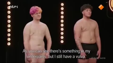 Show in the Netherlands called ‘Simply Naked’ where adults get naked in front of children.