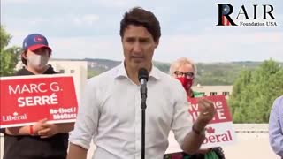 Justin Trudeau Values Islamic Terrorists Not Unvaccinated Canadians