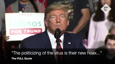 Did Trump Call Coronavirus a Hoax? MEDIA LIES