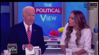 Joe Biden on the View (talking about inappropriate touching)