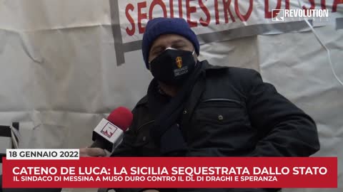 CATENO DE LUCA: I SICILIANI SEQUESTRATI DALLO STATO