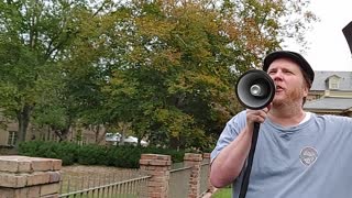 Street Preaching at College of William & Mary: Jewish Student Approaches Me