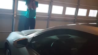 Daughter Screams After New Car Surprise