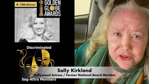 Discriminated Sag-Aftra Members - Vax Injury Testimony "Sally Kirkland"
