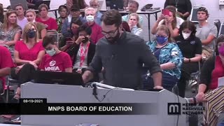 Matt Walsh shows up and TORCHES school board over mask mandates for kids.